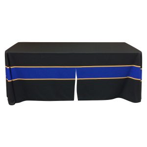 Fente derrière une nappe